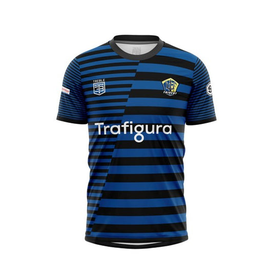 TST Trident FC Stripes Unisex Premium Soccer Jersey - $78